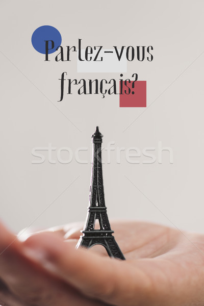 question do you speak French? in French Stock photo © nito