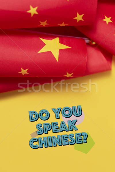 question do you speak Chinese? Stock photo © nito