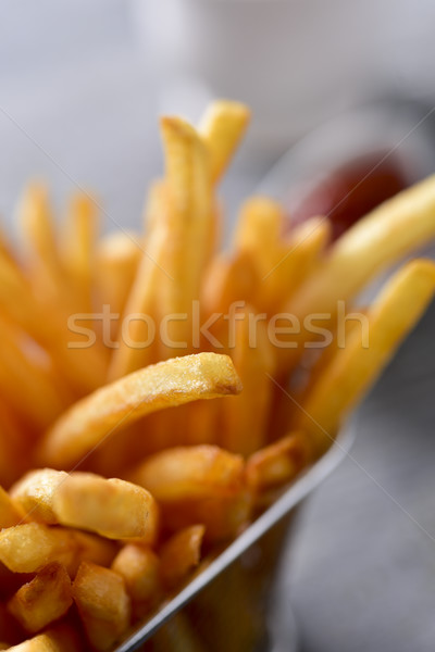 Stockfoto: Mayonaise · ketchup · smakelijk · geserveerd