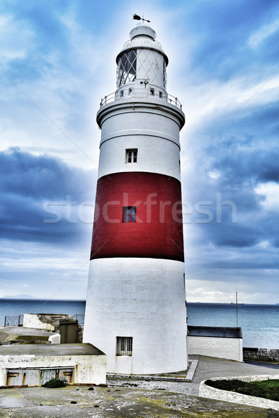 Trinity Lighthouse in Gibraltar Stock photo © nito