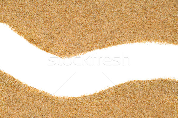 sand on a white background Stock photo © nito