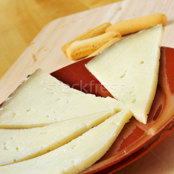 manchego cheese from Spain Stock photo © nito