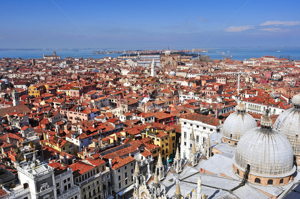 Stock photo: aerial view of Venice, Italy