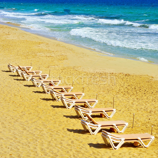 Ses Illetes Beach in Formentera, Balearic Islands, Spain Stock photo © nito