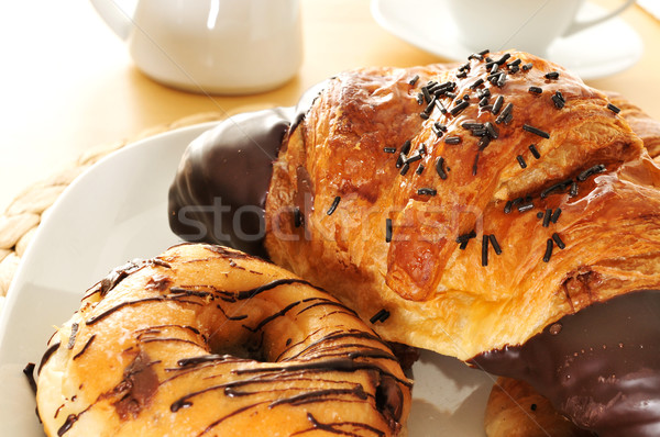 pastries and coffee Stock photo © nito