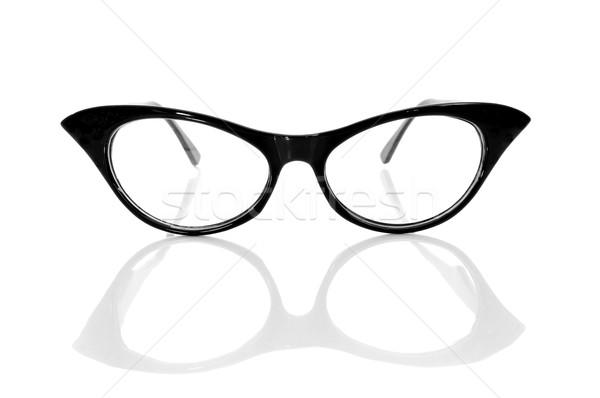 Stock photo: retro-styled glasses for women