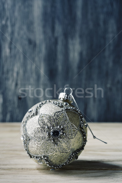 ornamented christmas ball Stock photo © nito