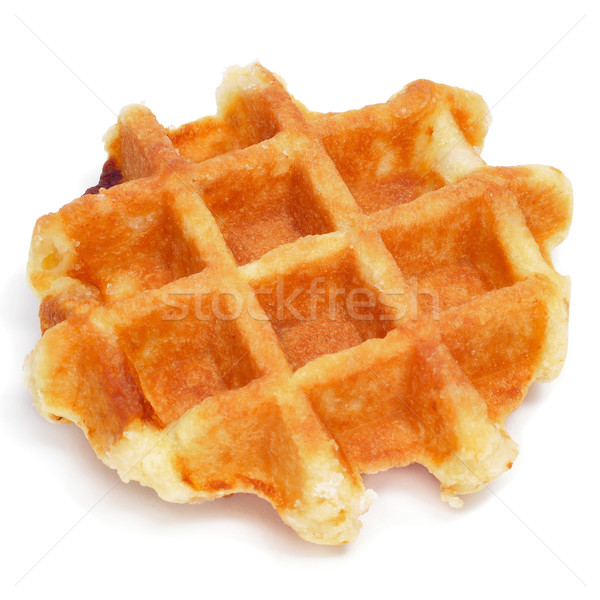 Stock photo: plain waffle