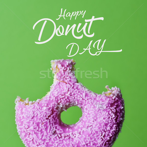 donut and text happy donut day Stock photo © nito