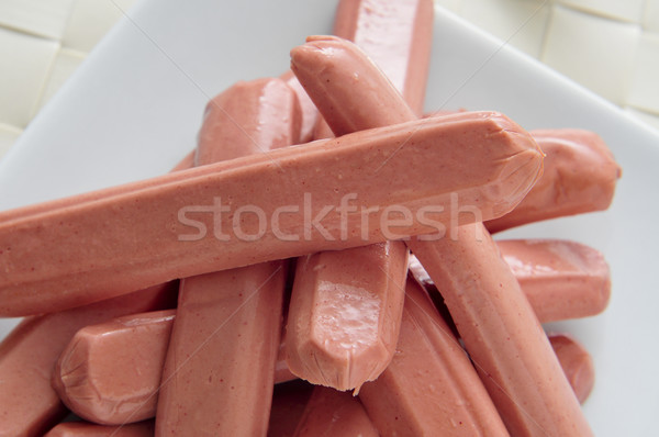 raw hot dogs Stock photo © nito