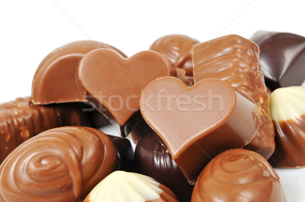 chocolate bonbons Stock photo © nito