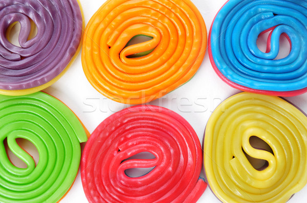 licorice wheels Stock photo © nito