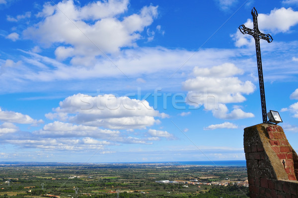 aerial view of Costa Daurada Stock photo © nito