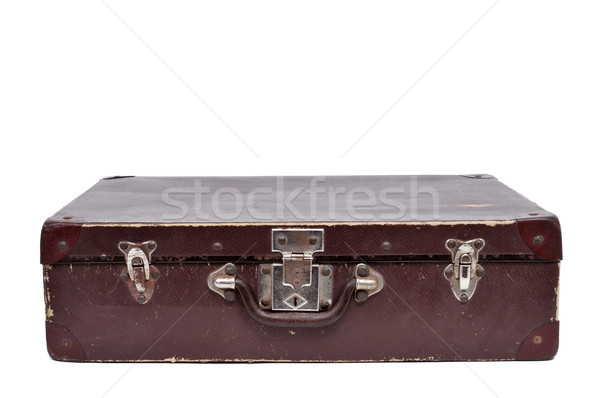 antique suitcase Stock photo © nito