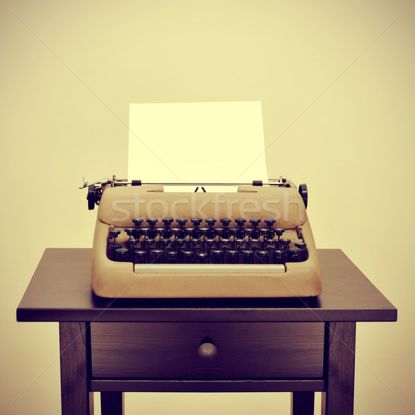 old typewriter Stock photo © nito