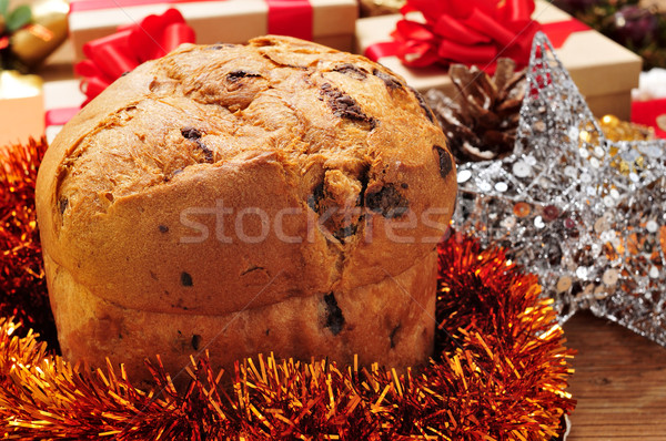 panettone on a christmas table Stock photo © nito