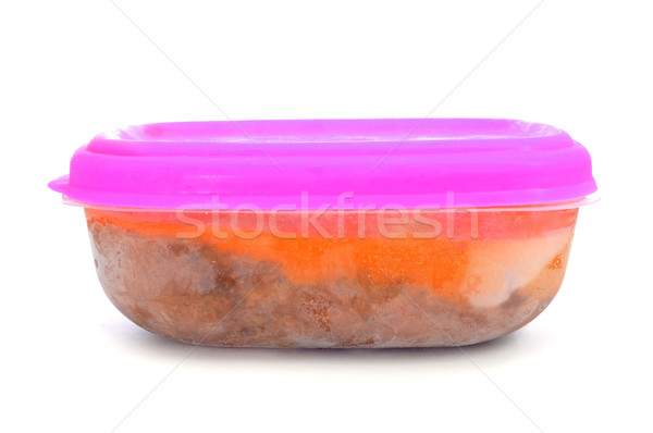 plastic container with frozen food Stock photo © nito