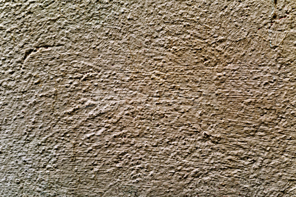 rustic brown plastered wall Stock photo © nito