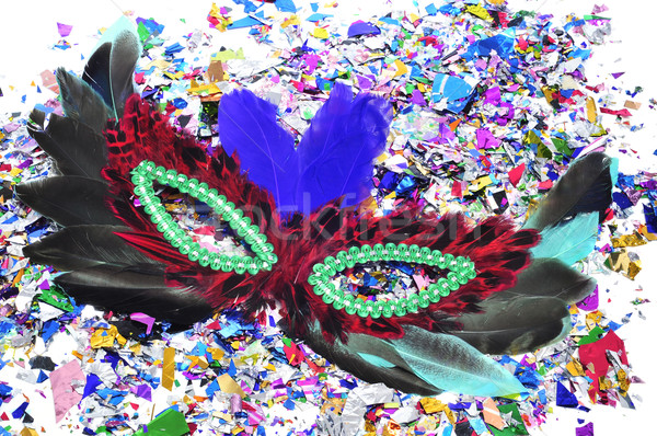 feathers carnival mask Stock photo © nito