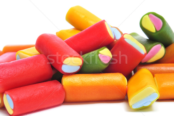 Medvecukor cukorkák közelkép köteg különböző színek Stock fotó © nito
