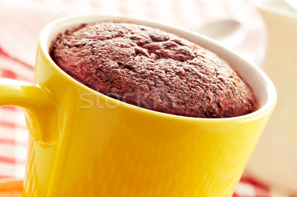 chocolate mug cake Stock photo © nito