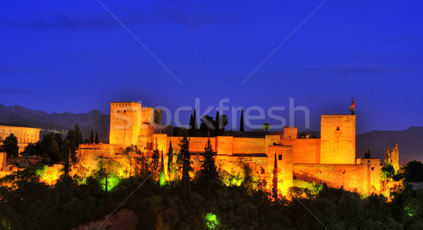 La Alhambra in Granada, Spain Stock photo © nito