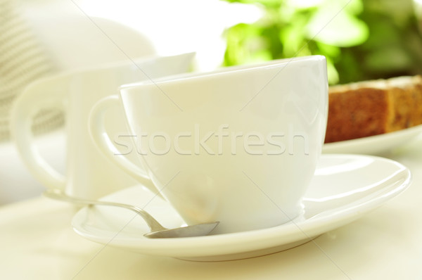 coffee or tea and cake Stock photo © nito
