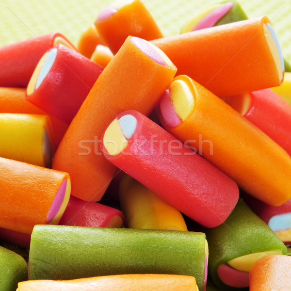 Medvecukor cukorkák közelkép köteg különböző színek Stock fotó © nito