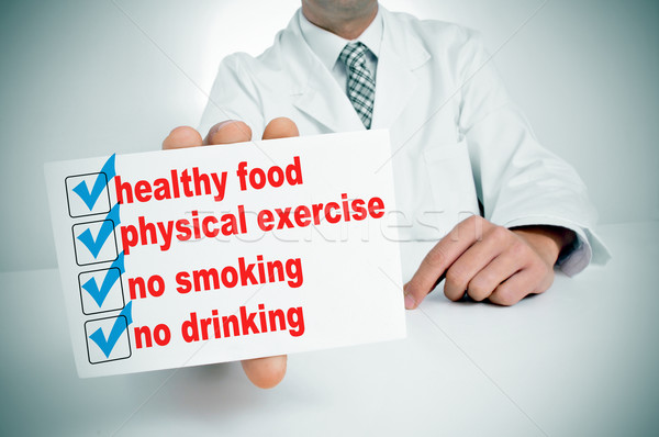 healthy habits Stock photo © nito