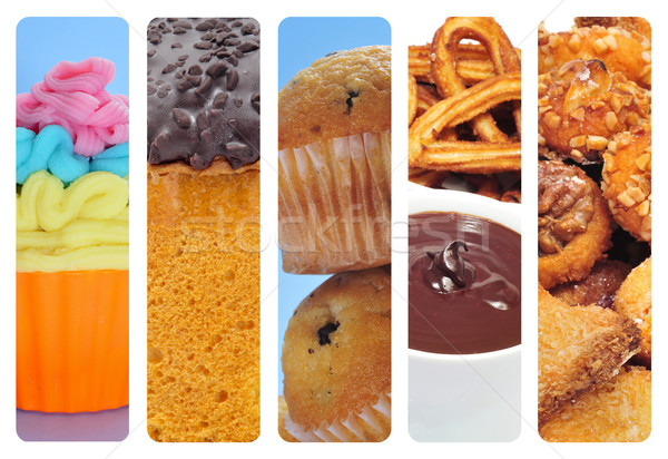 Alimente dulce diferit ciocolată Imagine de stoc © nito