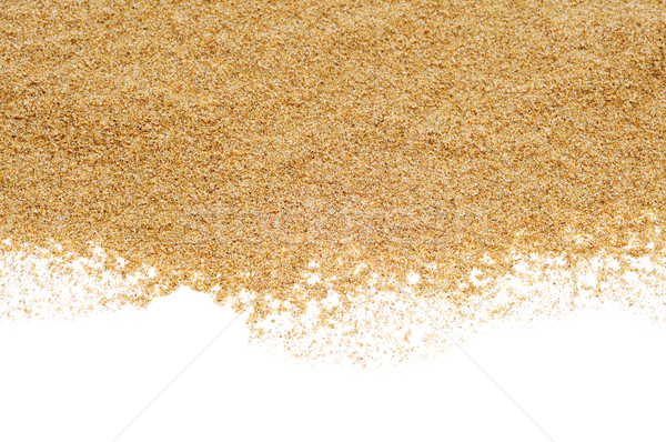 sand on a white background Stock photo © nito