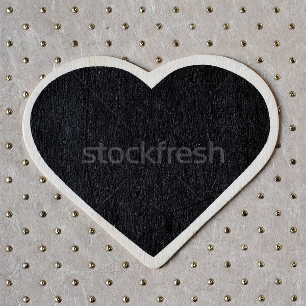 heart-shaped blackboard Stock photo © nito