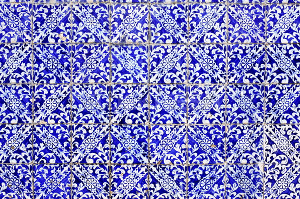 old portuguese mosaic background Stock photo © nito