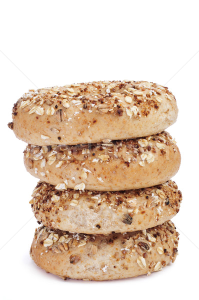 seed brown bagels Stock photo © nito