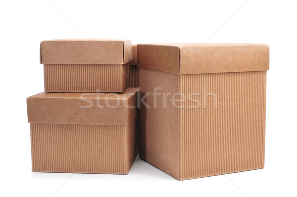 cardboard boxes Stock photo © nito
