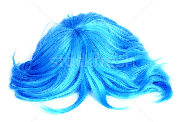 long-haired blue wig Stock photo © nito