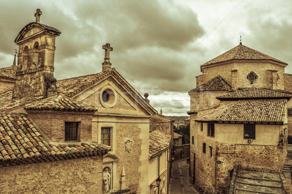 old town of Cuenca, Spain Stock photo © nito