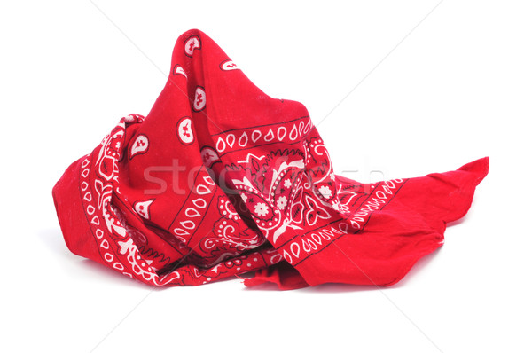 Piros fejpánt fehér divat fej stílus Stock fotó © nito