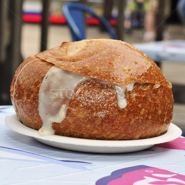 San Francisco tipic servit pâine Imagine de stoc © nito