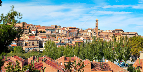 panoramic view of Tarazona, in the province of Zaragoza, Spain Stock photo © nito