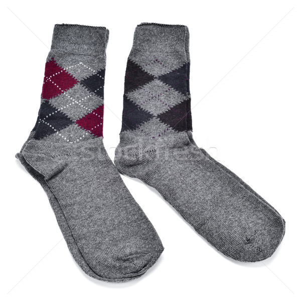 argyle patterned socks Stock photo © nito