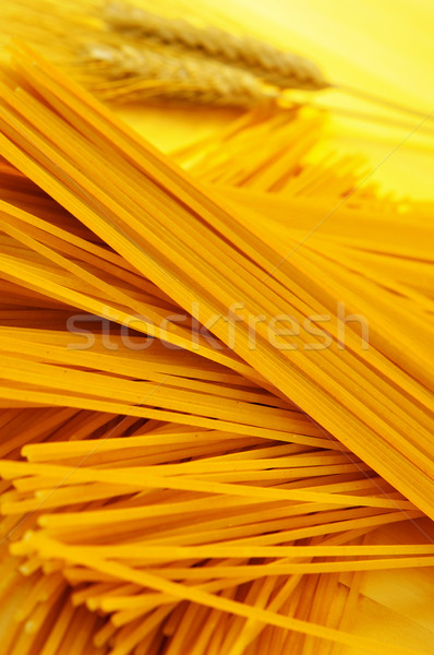 uncooked spaghetti Stock photo © nito