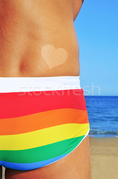 gay beach Stock photo © nito