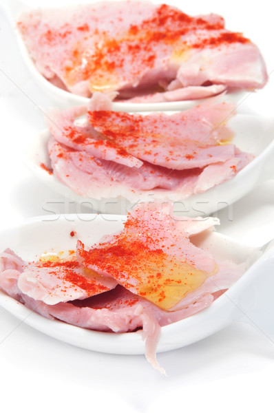lacon, typical ham of Spain Stock photo © nito