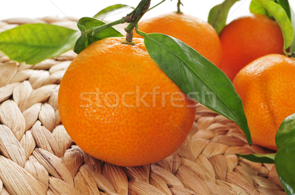 Stock photo: mandarin oranges