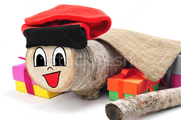 Tio de Nadal, typical of Catalonia, Spain, made by myself Stock photo © nito