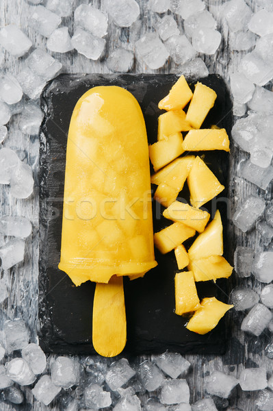homemade natural ice pop Stock photo © nito