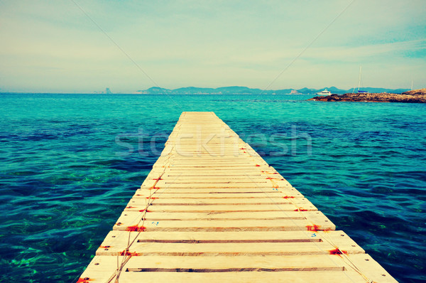 Ses Illetes Beach in Formentera, Balearic Islands Stock photo © nito