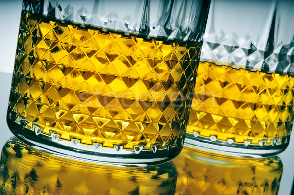 lowball glasses with whisky Stock photo © nito