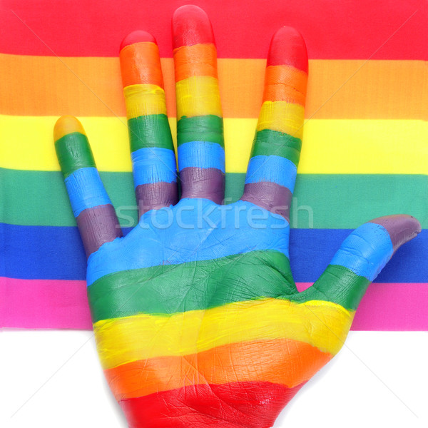 gay hand Stock photo © nito